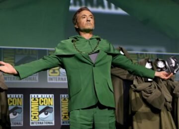 Robert Downey Jr.’s transformation into Doctor Doom.