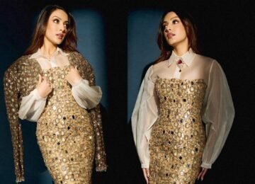 Sahher Bambba Stuns in Head-to-Toe Manish Malhotra