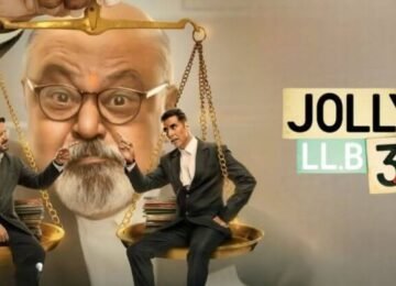 Jolly LLB 3 with Akshay Kumar & Arshad Warsi sees growth on Tuesday, touching ₹65.75 crore. Film eyes ₹100 crore club with strong momentum.