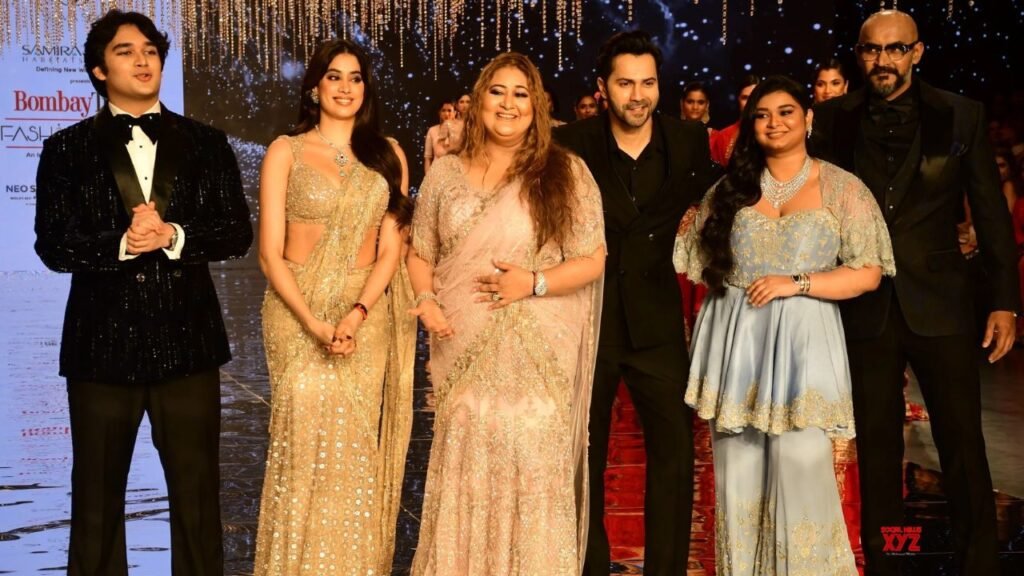 Varun Dhawan and Janhvi Kapoor Steal the Show at Bombay Times Fashion Week 2025
