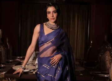 Samantha Ruth Prabhu Redefines Festive Royalty In Eka’s Patchwork Saree