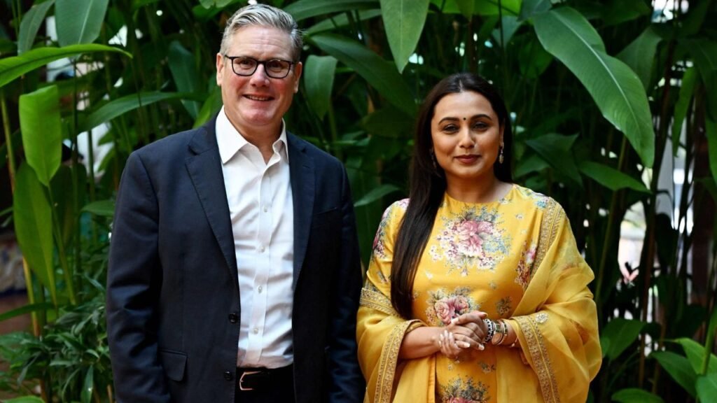 Rani Mukerji Hosts UK PM