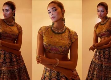 Ananya Panday Stuns in a Folk-Inspired Lehenga at Her Friend’s Mehendi Ceremony