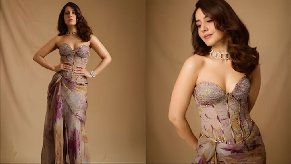 Raashii Khanna Radiates in Lilac for 120 Bahadur Promotions — A Perfect Blend of Strength and Softness