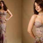 Raashii Khanna Radiates in Lilac for 120 Bahadur Promotions — A Perfect Blend of Strength and Softness