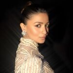 Alia Bhatt Lights Up Dubai in Vintage Bob Mackie and Molten-Gold Makeup