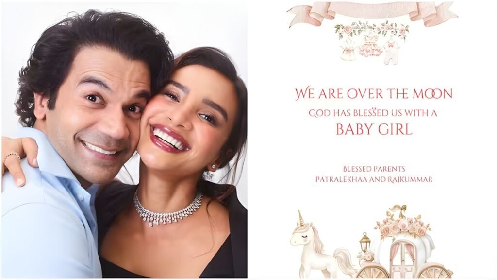 Rajkummar Rao and Patralekhaa Welcome Their First Child, a Baby Girl on Their Fourth Wedding Anniversary