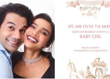 Rajkummar Rao and Patralekhaa Welcome Their First Child, a Baby Girl on Their Fourth Wedding Anniversary