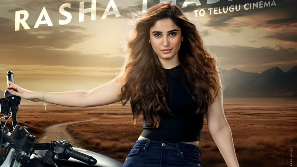Rasha Thadani Signs Telugu Debut With Mahesh Babu’s Nephew; Makers Unveil First Look of the Upcoming Film