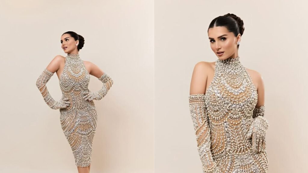 Tara Sutaria Dazzles in Pearl-Encrusted Couture at Her Old Hollywood-Themed 30th Birthday Bash
