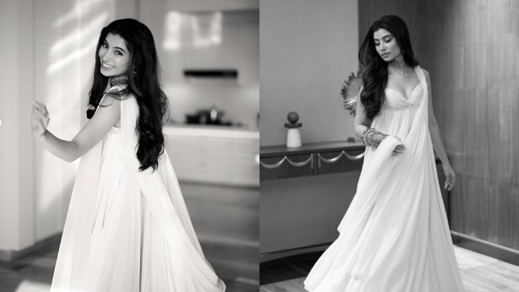 Sara Arjun Stuns in Ivory Rohit Bal Anarkali at Dhurandhar Trailer Launch, Radiates Timeless Grace