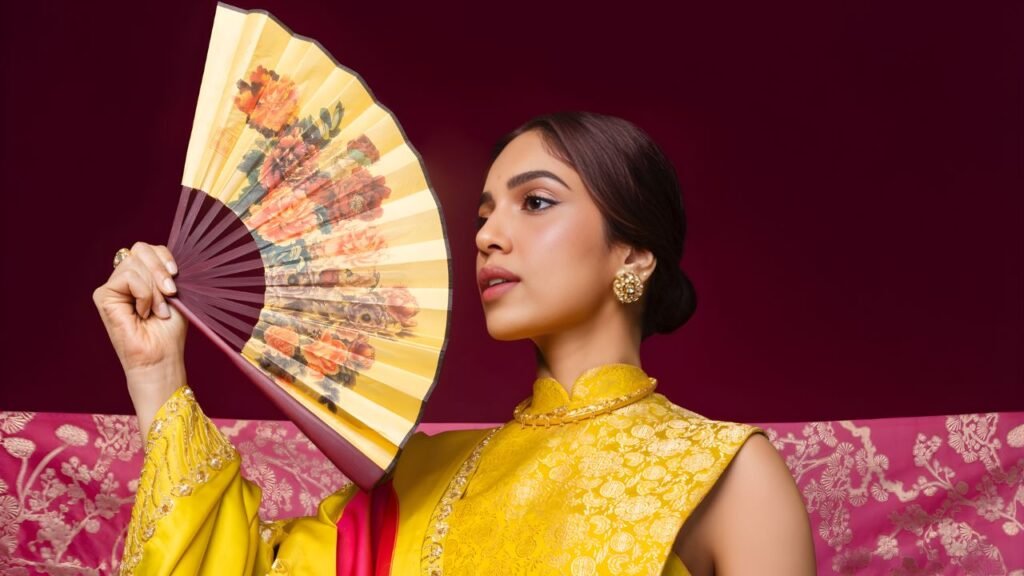Bhumi Pednekar’s Rs 62K Mustard Silk Saree Look Steals the Spotlight at Global Peace Honour