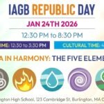 IAGB Invites the Greater Boston Community to Celebrate Republic Day 2026 with a Full Day of Dance, Talent, Cultural Performances, and Togetherness