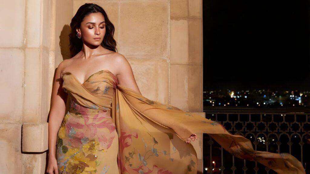 Alia Bhatt Stuns in Elie Saab at Red Sea International Film Festival: Structure, Sparkle & Soft Romance