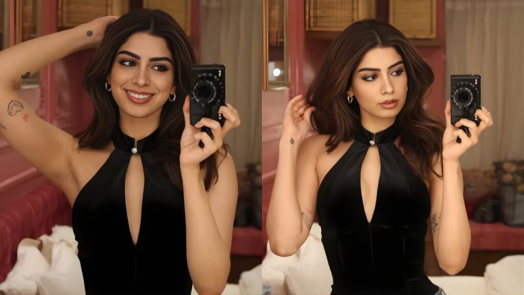 Khushi Kapoor Turns Heads in a Luxe Halter-Neck Look at a Star-Studded Party