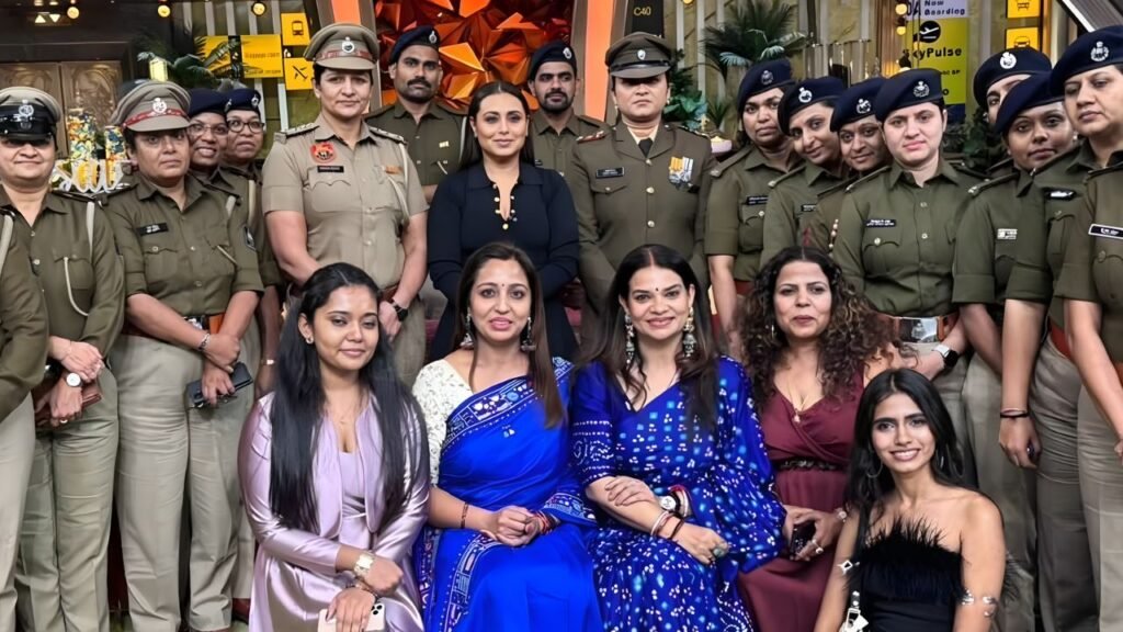 Ahead of Mardaani 3, Rani Mukerji’s Meeting With Delhi’s Women Cops Wins Hearts