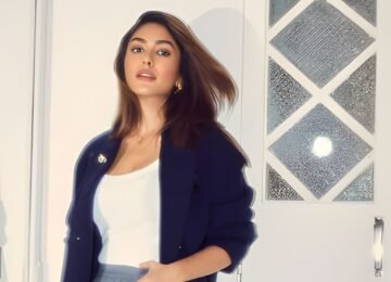 Mrunal Thakur Channels Parisian Chic at Lollapalooza India in Sandro Paris