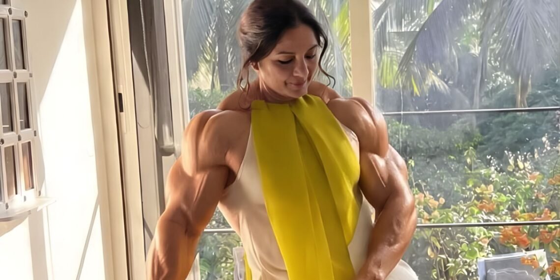 Neena Gupta Embraces AI Trend With ‘Muscle Mommy’ Avatar