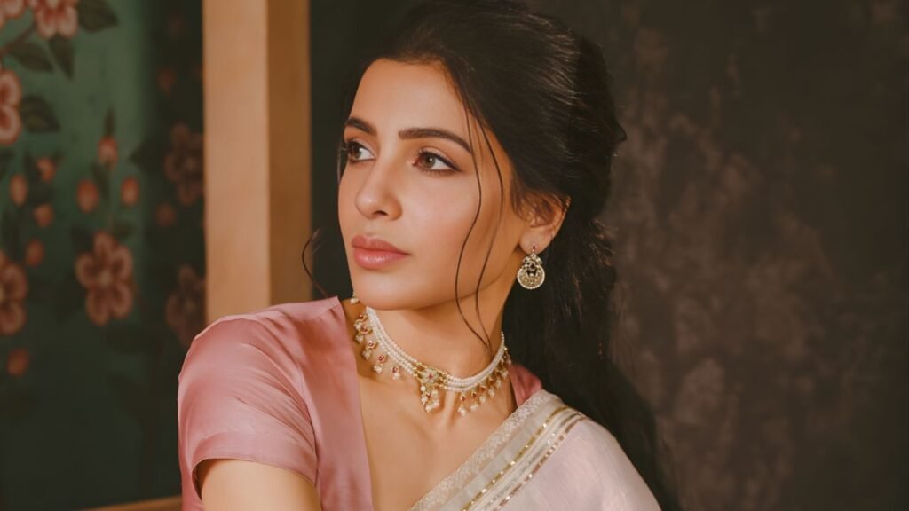 Samantha Ruth Prabhu Wears Anavila Saree for ‘Bapu Bomma’ Look Ahead of Maa Inti Bangaaram Promotions