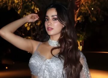 Janhvi Kapoor’s Shimmering Sari Is The Ultimate Modern Bridesmaid Inspiration