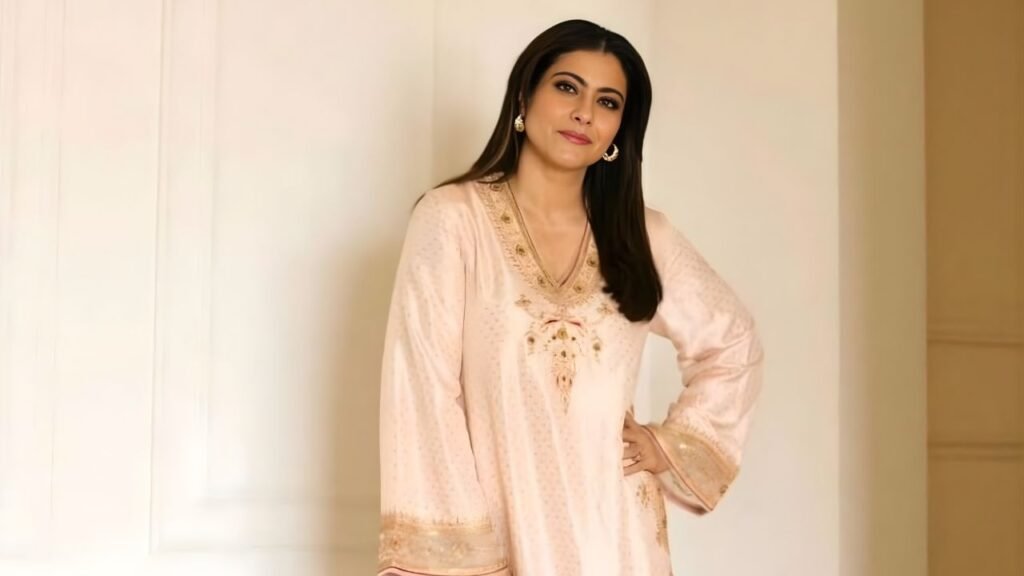 Kajol Makes a Bold Style Statement in Fizzy Goblet’s Starstruck Salsa Mule Heels