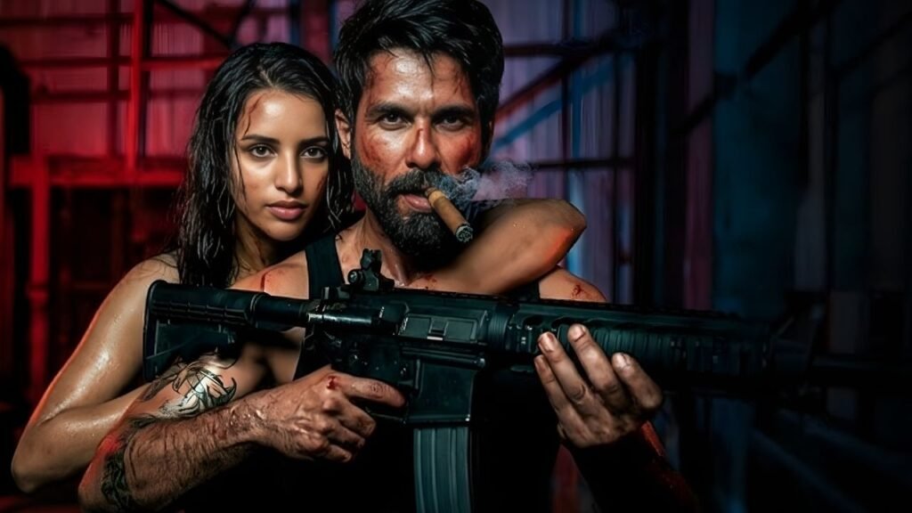 Shahid Kapoor Triptii Dimri O’Romeo New Poster Teases Love Caught in Chaos