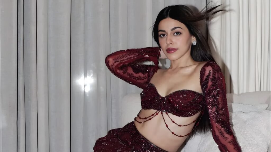 Alaya F’s Oxblood Lehenga Moment Shows How Eveningwear Is Quietly Evolving