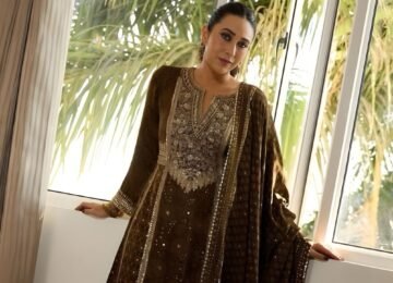 Karisma Kapoor Brings Timeless Elegance in Fizzy Goblet for Kalyan Jewellers