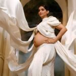 Sonam Kapoor’s Ivory Maternity Look Is Peak Modern Motherhood