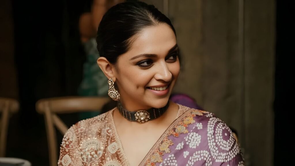 Deepika Padukone’s Jewel-Toned Bandhani Sari Is The Ultimate Wedding & Festive Fashion Inspiration