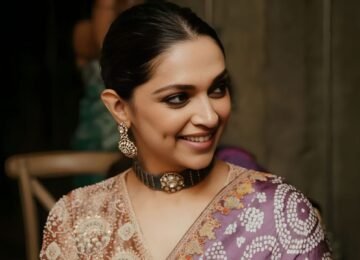Deepika Padukone’s Jewel-Toned Bandhani Sari Is The Ultimate Wedding & Festive Fashion Inspiration