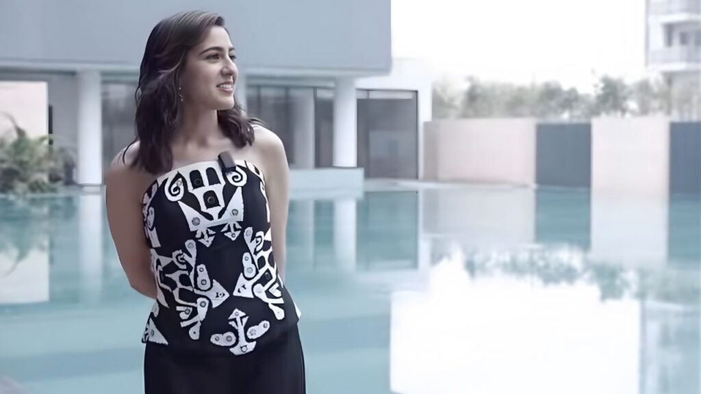 Sara Ali Khan Makes a Bold Style Statement in AK|OK by Anamika Khanna