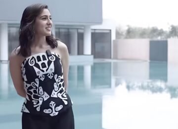 Sara Ali Khan Makes a Bold Style Statement in AK|OK by Anamika Khanna