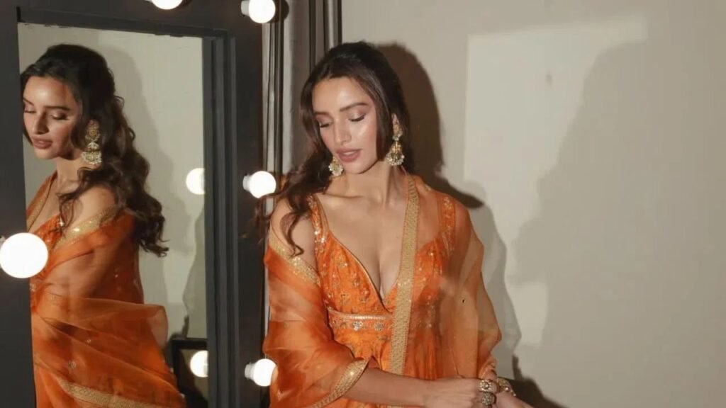 Triptii Dimri Redefines Event Dressing in Orange Anarkali at Netflix India Launch