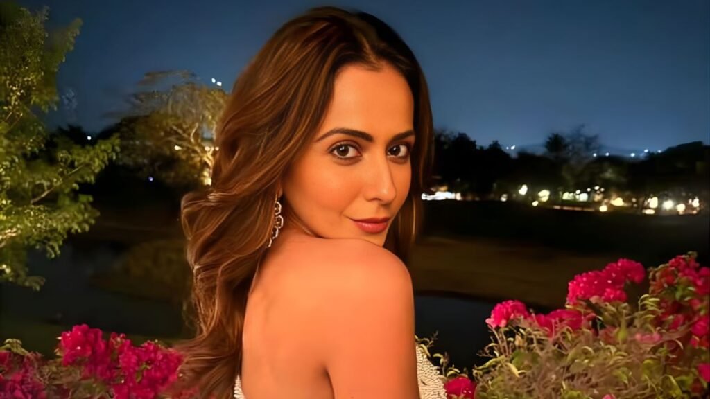 Rakul Preet Singh Turns Showstopper in Pearl and Mirror Embellished Vvani Ensemble