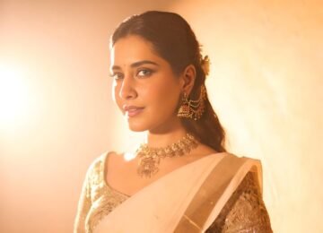 Raashi Khanna Stuns in Archana Jaju and Fizzy Goblet, Styled by Stacey Cardoz