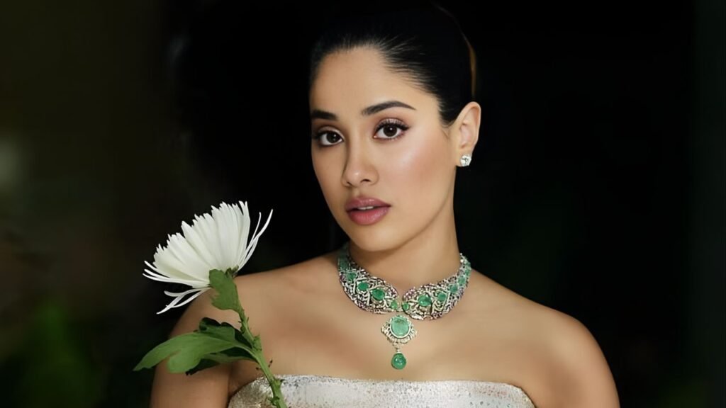 Janhvi Kapoor Turns Minimal Into Magical In Rahul Mishra’s Hand-Embroidered Masterpiece