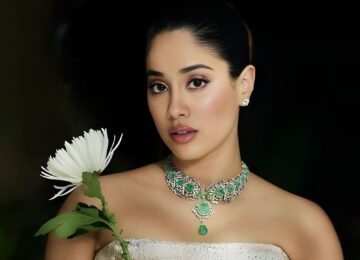 Janhvi Kapoor Turns Minimal Into Magical In Rahul Mishra’s Hand-Embroidered Masterpiece