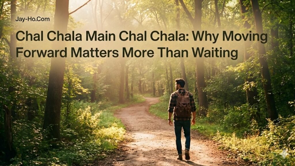 Chal Chala Main Chal Chala: Why Moving Forward Matters More Than Waiting