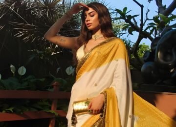 Khushi Kapoor Yellow Saree Look Is a Surprising Soft Glam Win