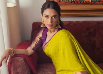 Aditi Rao Hydari Shocks With Stunning Kanjeevaram Silk Lehenga Look