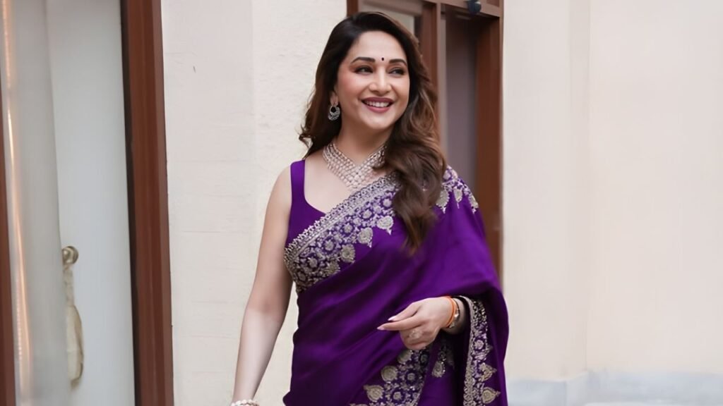 Madhuri Dixit Varanasi Saree Look: A Regal Statement of Timeless Elegance