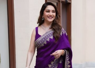 Madhuri Dixit Varanasi Saree Look: A Regal Statement of Timeless Elegance