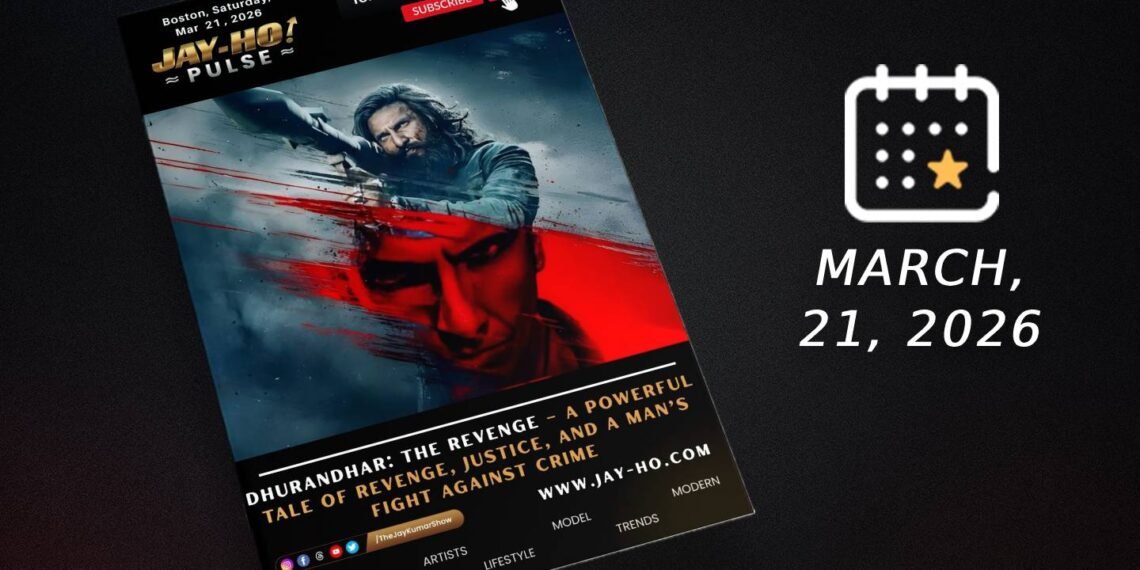 Jay-Ho! Pulse: Mar 21 , 2026