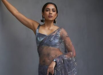 Sobhita Dhulipala’s Celestial Blue Sabyasachi Saree Turns Heads
