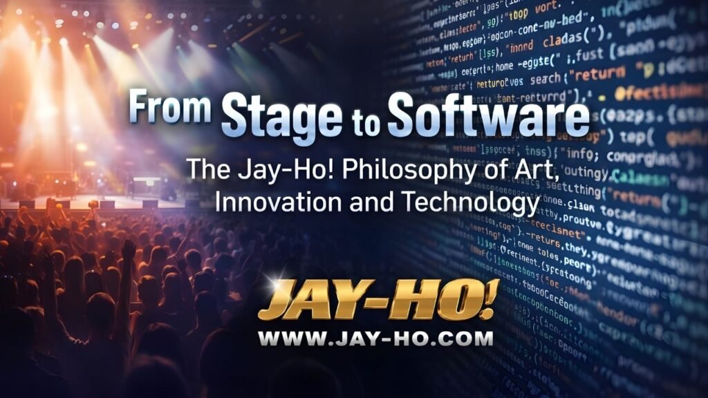 From Stage to Software: The Jay-Ho! Philosophy of Art, Innovation and Technology