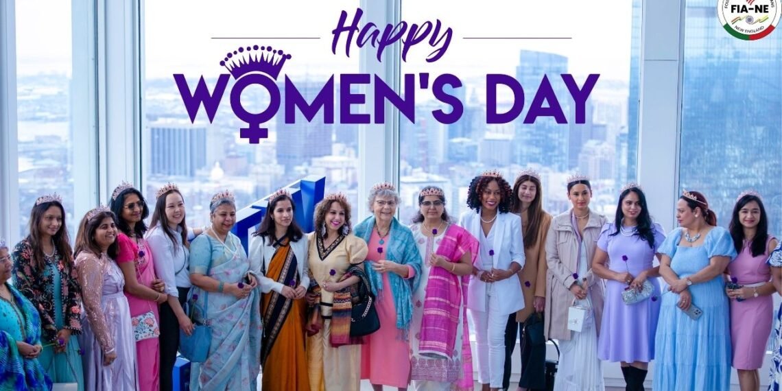 FIA–New England Marks International Women’s Day at Boston’s Prudential Center, Launches Tree-Planting Initiative for America’s 250th Anniversary
