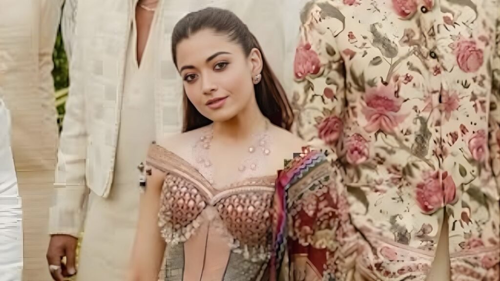 Rashmika Mandanna Elevates Her Mehendi Look with Aprajita Toor Heels