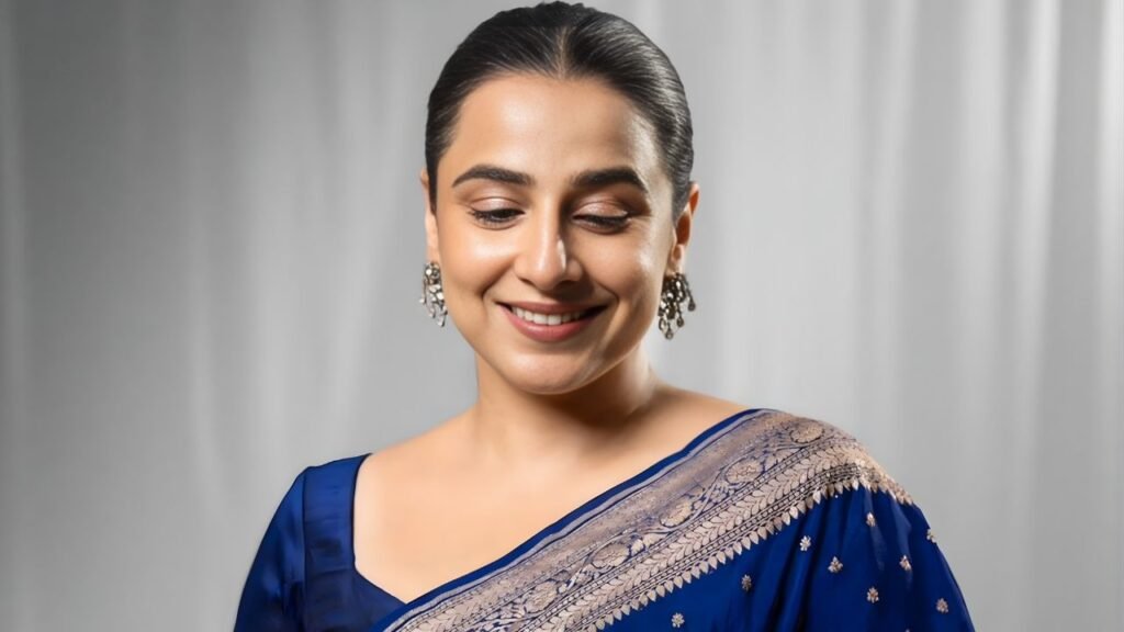 Vidya Balan Embraces Timeless Elegance in Shanti Banaras, Styled by Who Wore What When