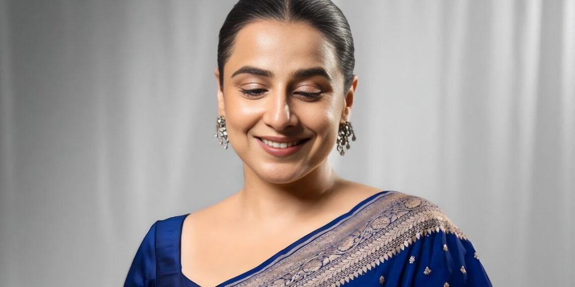 Vidya Balan Embraces Timeless Elegance in Shanti Banaras, Styled by Who Wore What When